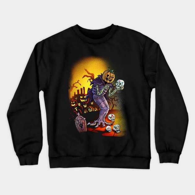 Halloween Spirit Crewneck Sweatshirt by Rubtox